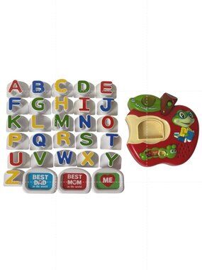 LeapFrog Tad's Fridge Phonics Red Alphabet Letters Electronic Toy Educational